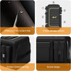 Car Trunk Organizer Car Boot Storage Organiser Multi Pocket Car Boot Tidy Storage 3 Times Size Folded Portable Waterproof 1680D Oxford for Car/SUV/Truck/Auto (Black, 70L With side pockets)