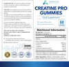 Creatine Gummies for Men & Women 5000mg 60 Chewable Creatine Monohydrate Gummies for Muscle Strength & Growth Sugar Free Pre-Workout Supplementm Vegans gym (Blueberry Flavour)