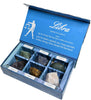 Crystal Libra Gifts-Zodiac Signs Stones to Complement The Birthstones-Natural Healing Crystals with Horoscope Box Set