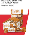 Nutrition Smart Plant Bar Low Calorie, High Protein Low Sugar Vegan Protein Bar/Protein Snacks, Salted Caramel Flavour, 20g of Plant Protein, 64g Bar (12 Pack)