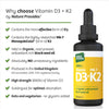 Vitamin D3 & K2 (MK-7) in Organic Black Seed Oil/Nigella Sativa (30ml) - High Strength Liquid (3000IU), 100% Trans MK-7, Immune, Bone Support, Heart Health, Sublingual, Made in UK by