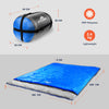Sleeping Bags for Adults 3 Season Backpacking Lightweight Waterproof Cold Weather Sleeping Bag for Kids Warm Camping Hiking Outdoor Travel Hunting with Compression Bags
