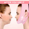 Double Chin Lift Mask, Reusable V Line Face Lifting Chin Strap for Women Men