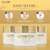 Lightenup Anti-Aging Skin Brightening Cream | 4.4 fl oz / 100 ml | Dark Spots Corrector for Face & Body