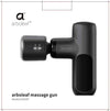 Mini Massage Gun Heat and Cold,  Portable Massage Gun Deep Tissue with Case, 3200rpm Powerful Muscle Massager Gun for Back and Neck Pain Relief, Super Quiet, Type-C Charging