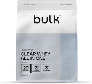 Clear Whey All in One, Protein Powder Shake, Passion Fruit, 500 g, 10 Servings, Packaging May Vary