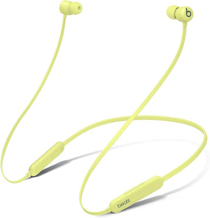 Flex Wireless Earphones – Apple W1 Headphone Chip, Magnetic Earbuds, Class 1 Bluetooth, 12 Hours of Listening Time, Built-in Microphone - Yellow