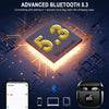 Wireless Earbuds, Bluetooth 5.3 Headphones in Ear with 4 ENC Noise Cancelling Mic, Bluetooth Earbuds 40H Playtime, 2024 HiFi Stereo Deep Bass Wireless Earphones, IP7 Waterproof, USB-C Fast Charge