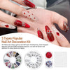 73 Pcs Gel Nail Polish Set with Lamp Starter Kit, Jelly/Glitter/Neon/Glow in the Dark 45 Colors,Nail Primer, Base,Matte & Top Coat 54W LED Auto Sensor Rhinestones Manicure Tools LA00