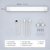 6000k Led Batten Light, 4FT 120CM, 36W Plug in Wall Light Shed Loft Light, IP65 Plug in Ceiling Light Strip for Garage Lighting, Office, Bedroom, Kitchen, Shed,Outdoor,Tube Light