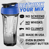 2.0 Vortex Blender Shaker Bottle Upto 828 ml | No Blending Ball or Whisk | USA Made | Portable Pre Workout Whey Protein Drink Shaker Cup | Mixes Cocktails Smoothies Shakes | Top Rack Safe