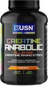 Creatine Anabolic all in One Creatine Amino Muscle Building Stack, Orange, 900g