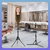 Neverland 63 Inch Wig Stand,Training Head Stand Tripod, Sturdy Metal Hairdressing Doll Mannequin Head Stand for Mannequin Head,Canvas Foam Head,Manikin head for Wigs,Training and Hairdressing