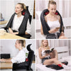 Neck Massager, Deep Tissue 3D Kneading, by , Portable, with Heat, Shiatsu Massager for Neck, Back, Shoulder, Foot and Leg, at Home and Car, Suitable for Women and Men (Black)