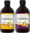 Bio-Fermented Turmeric with Live Cultures and Enzymes - Fermented High Strength Liquid Turmeric Supplement with Black Pepper & Ginger Equivalent to 2 Turmeric Capsules (2-Pack Mixed Flavours)