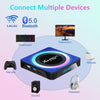 Android TV Box 13.0 Android Boxes with 4GB RAM 32GB ROM RK3528 Quad-Core 64bit Cortex-A53 Support 8K WiFi 6 5GHz+2.4GHz Dual WiFi Bluetooth 5.0 Smart TV Box