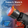 Mini Massage Gun Heat and Cold,  Portable Massage Gun Deep Tissue with Case, 3200rpm Powerful Muscle Massager Gun for Back and Neck Pain Relief, Super Quiet, Type-C Charging