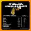 Daily Immunity Tablets - 4-in-1 Effervescent Multivitamins, Minerals & Phytonutrients - Vitamin D, Vitamin C and Zinc - Vegan,No Sugar- Max Strength, Orange, Mango, Passionfruit, 20 Count