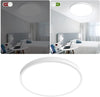 12inch LED Ceiling Light, White 24W(240W Equiv) 6000K Cold White Flush Mount Ceiling Lights Fixture, Super Bright, 3200LM Modern Ceiling Lamp for Bedroom Kitchen, Office, Hallway