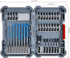 Professional 35 pieces MultiConstruction Drill Bit & Impact Control Screwdriver Bit Set (Pick and Click, HEX-9, Accessories for Impact Drivers)