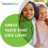 NaturesPlus Animal Parade Children’s Multivitamin Cherry Flavour - Plant Based Chewable Multivitamin for Kids - Gluten Free, Vegan - 90 Chewable Tablets