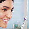 Pro 2500 3D White Electric Rechargeable Toothbrush with Travel Case Powered by Braun - Pink - Ships with a UK 2 pin plug