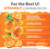 Vitamin C 1000mg - 180 Vegan Tablets - 6 Month Supply - High Strength Ascorbic Acid - Supports Immune System, Energy & Collagen Formation -