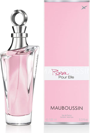 - Rose Pour Elle 100ml (3.3 Fl Oz) - Eau de Parfum for Women - Floral, Fruity & Fresh Scents