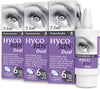 Hycosan Dual - Triple Pack - Preservative Free Eyedrops - 0.05% Sodium Hyaluronate and 2% Ectoin - Recommended for Relief from Lipid Deficient Dry Eye and Meibomian Gland Dysfunction - 3x7.5ml