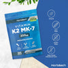 Vitamin K2 MK7 200ug | 365 Vegan Tablets | High Strength Menaquinone MK-7 | Supports Bone Health | No Artificial Preservatives | by