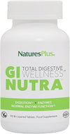 GI Nutra Total Digestive Wellness - Probiotics Supplement with Prebiotics, Digestive Enzymes, Glutamine, Calcium - Gut, Bloating - Vegetarian, Gluten Free - 90 Tablets