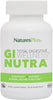 GI Nutra Total Digestive Wellness - Probiotics Supplement with Prebiotics, Digestive Enzymes, Glutamine, Calcium - Gut, Bloating - Vegetarian, Gluten Free - 90 Tablets