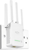 2024 Newest WiFi Extender, WiFi Booster, WiFi Repeater, 4 *Antennas Covers Up to 3800 Sq.ft and 45 Devices, Internet Booster - with Ethernet Port, Quick Setup, Home Wireless Signal Booster.White