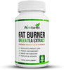 Fat Burner - Weight Loss Pills for Men & Women, Slimming Supplement with Green Tea Extract to Improve Metabolism & Energy, Appetite Suppressant, Diet Supplement - 60 Vegetarian Tablets -