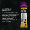 GO Isotonic Energy Gels, Running Gels with 22 g Carbohydrates, Low Sugar, Blackcurrant Flavour, 60 ml Per Serving (30 Pack)