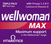 Max, Beauty Supplements, Maximum Support Formula for women wanting to boost energy, immune system and bone health, 84-Multivitamin Tablets By