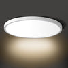 12inch LED Round Ceiling Light Fixture, 4000K Nature White 24W(240W Equiv) Flat Modern Ceiling Lighting, 3200LM Flush Mount Ceiling Lamp for Bathroom Porch, Kitchen, Bedroom, Living Room, Hallway