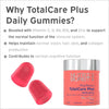 TotalCarePlus - Multivitamin with Vitamin C, D, B12 + Zinc - Immune System Support - Berry Flavour - 60 Gummies 1 Month Supply - Suitable for Vegans