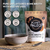 Bone Broth Powder (225g, 25 Servings) | Pure, Unflavoured | Organic, Grass Fed, High Protein, Versatile & Nutrient-Dense - Tissue Recovery, Gut Health, Hair, Skin and Nails