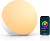 Smart Table Lamp, Dimmable Desk Lamp with App/Voice Control, LED RGB Color Changing Touch Lamp, Night Lamp for Bedroom Compatible with Alexa and Google Home