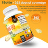 Vitamin D 4,000 IU Softgels, Maximum Strength Vitamin D3 Supplement, 365 Easy to Swallow Tablets - Full Year Supply