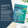 Oral Probiotics for Mouth 6 Billion CFU | Advanced Dental Probiotics for Adults | 7 Probiotic Strains Including Lactobacillus Reuteri | 60 Vegan Chewable Tabs | Mint Flavour | by