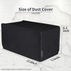 Black Nylon Horizontal Dust Cover for Xbox Series X Console, Soft Neat Lining Dust Guard, Anti Scratch Waterproof Cover Sleeve for Xbox Series X Console