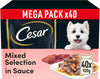 Adult Dog Pouches Sauce Selection in Gravy 40x100g