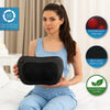 Back Massager Neck Massage Pillow with Heat, Shiatsu Gifts for Women/Men/Mum/Dad/Him/Her - Deep Tissue Kneading Massager for Neck, Back, Shoulder, Legs, Electric, Muscle Pain Relax -