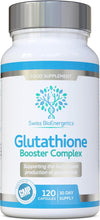 Glutathione Booster Complex – 120 Capsules of Advanced Nutrition to Support The Body’s own glutathione Production – NAC, Quercetin, L-glycine, Alpha Lipoic Acid, L-glutamine & Vitamin C – UK Made