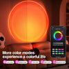 Sunset Lamp Projection - 16 Colour | Sunset Light with 24Keys Remote Multicolour - USB Port-Colour Changing & Fade Mode - 【𝐔𝐩𝐠𝐫𝐚𝐝𝐞𝐝】 App Control