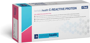 C-Reactive Protein Home Test Kit | Detect C-Reactive Protein (CRP) in Whole Blood | Fast & 97.60% Accurate | Easy to Follow Self Test Kit | 1 Test