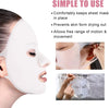 Face Mask Cover, Reusable Silicone Face Mask Cover Facial Steam Waterproof Face Moisturizing Beautity Mask