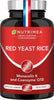 Red Yeast Rice - Cholesterol Lowering Supplement - Highest Concentration of Monacolin K - 3 Month Treatment - No Statin Side Effects - Antioxidant Agent - French Expertise - Nutrimea